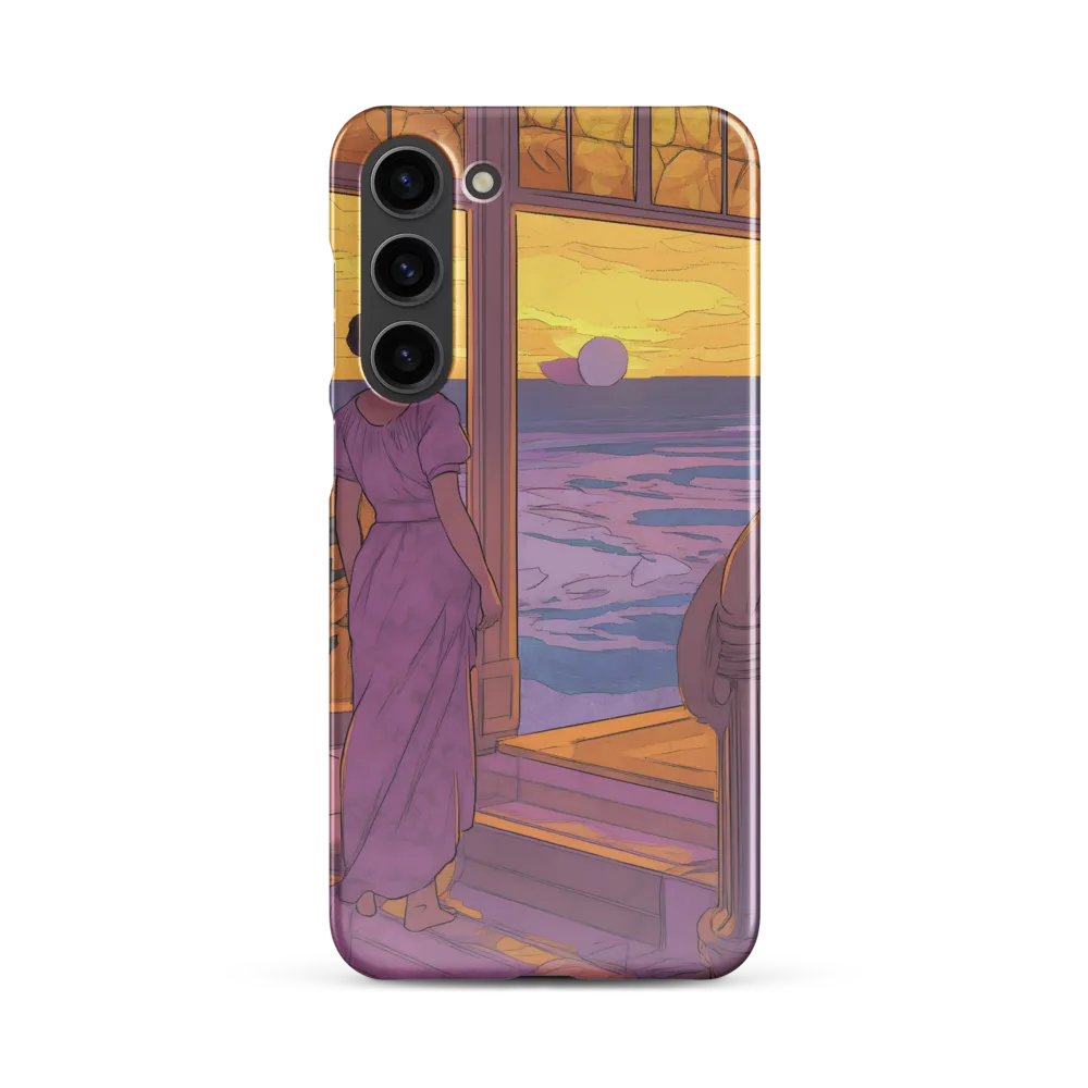 Whispers of the Sunset | Phone Case |  S23 Plus | Snap Case | Glossy