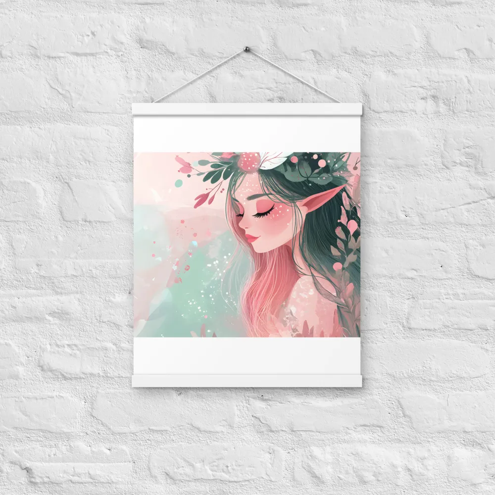 Whispers of Nature | Poster With White Wood Hanger | 16″×20″