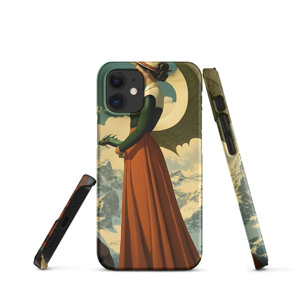 Mystic Harmony: The Dragon Keeper | Phone Case |  12 Mini | Snap Case | Matte