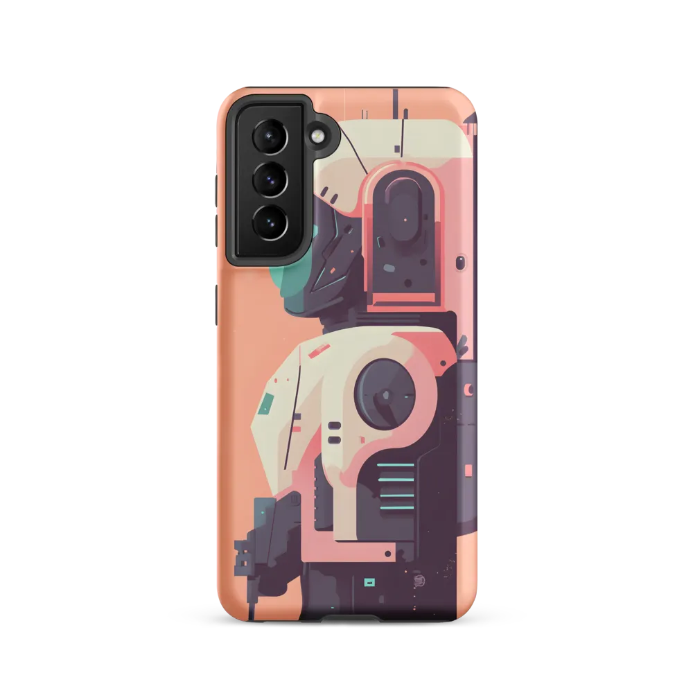 Futuristic Astronaut Bot | Phone Case |  S21 | Tough Case | Matte