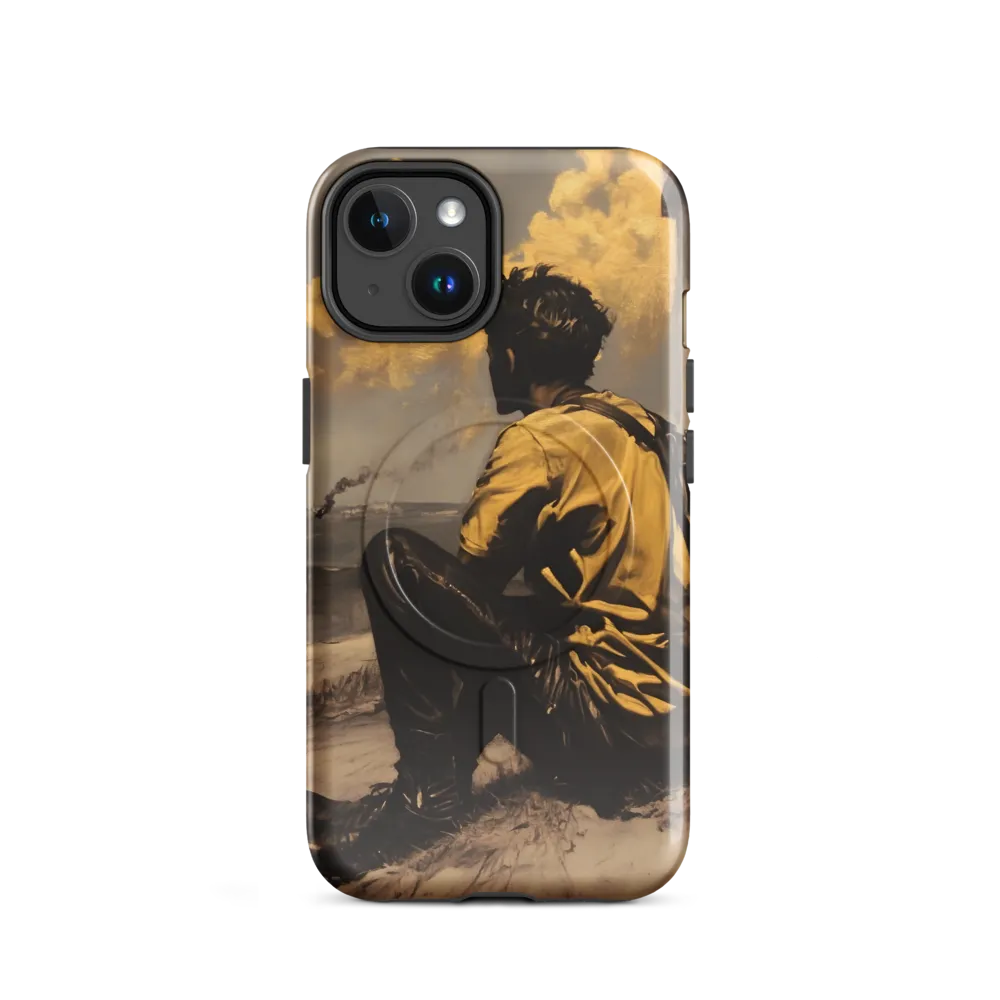 Reflections by the Shore | Phone Case |  14 | MagSafe® Tough Case | Glossy