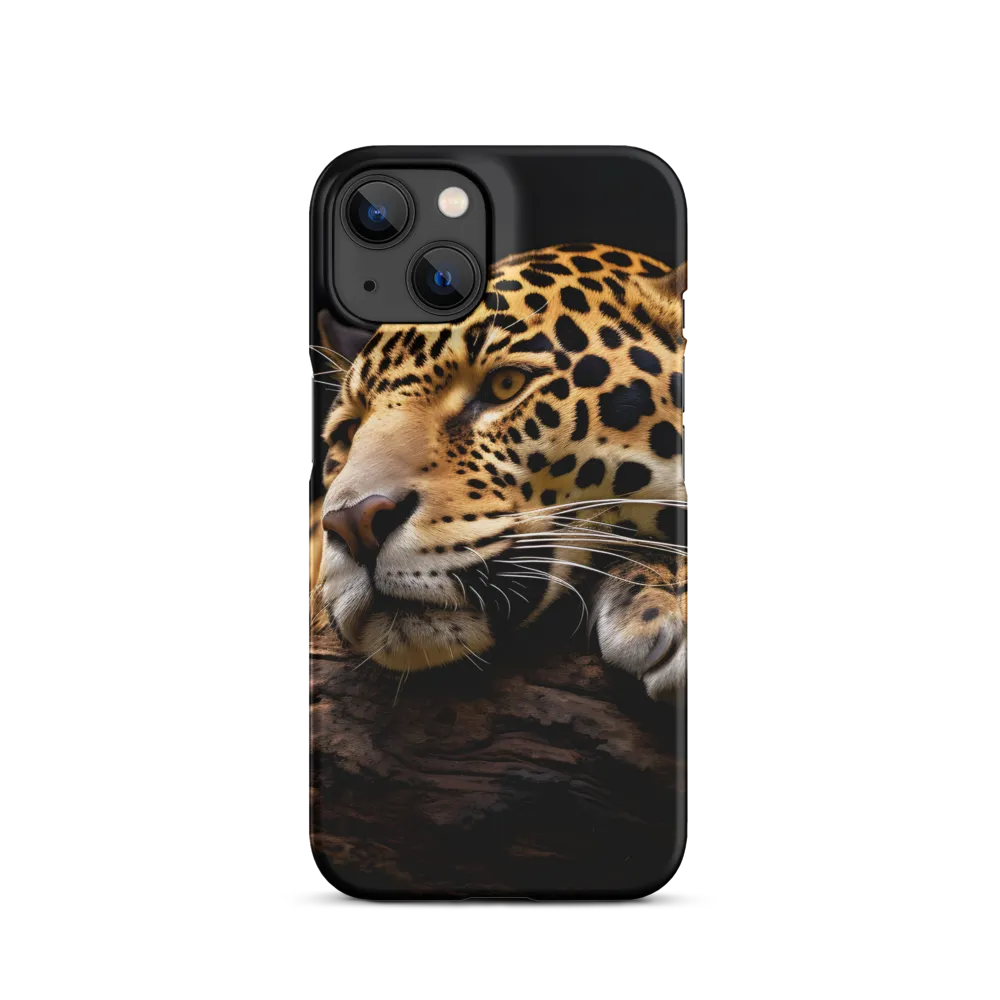 Tranquil Majesty: The Resting Leopard