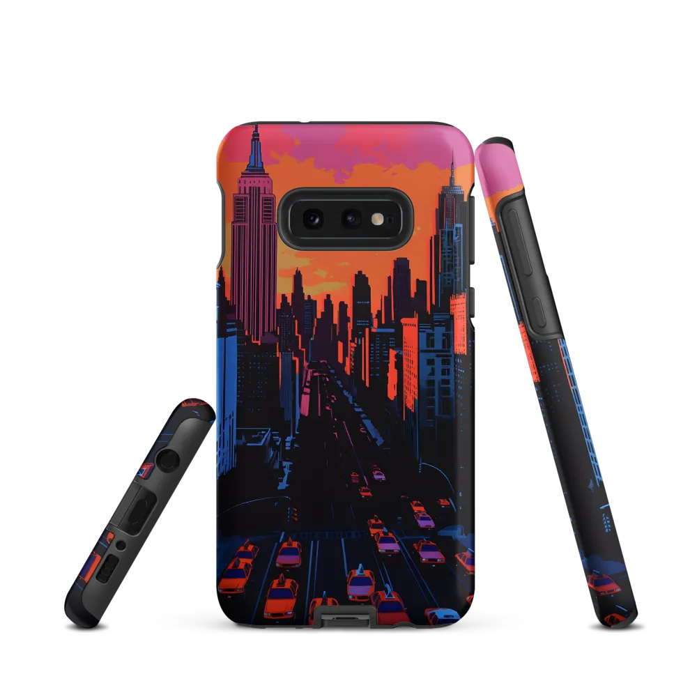 Sunset Over Skyscrapers