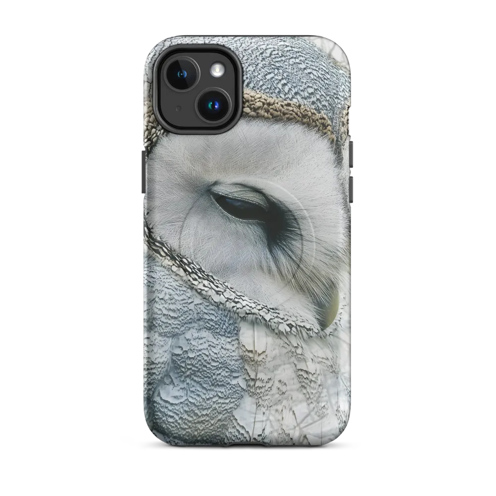 Whispers of the Night: A Portrait of Serenity | Phone Case |  14 Plus | MagSafe® Tough Case | Matte