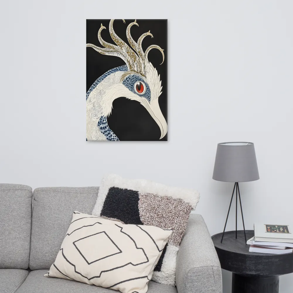 Elegance of the Majestic Peacock | Canvas | 24″×36″
