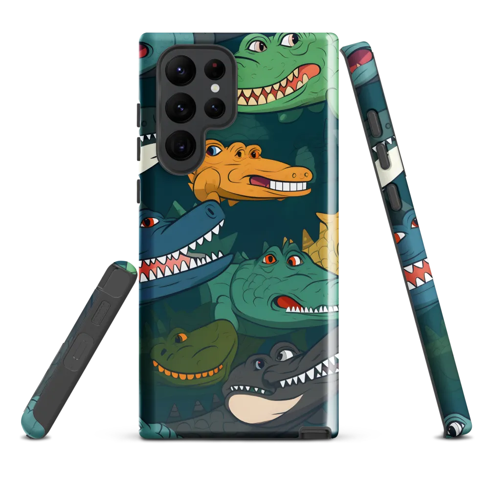 Cheerful Crocodilian Parade