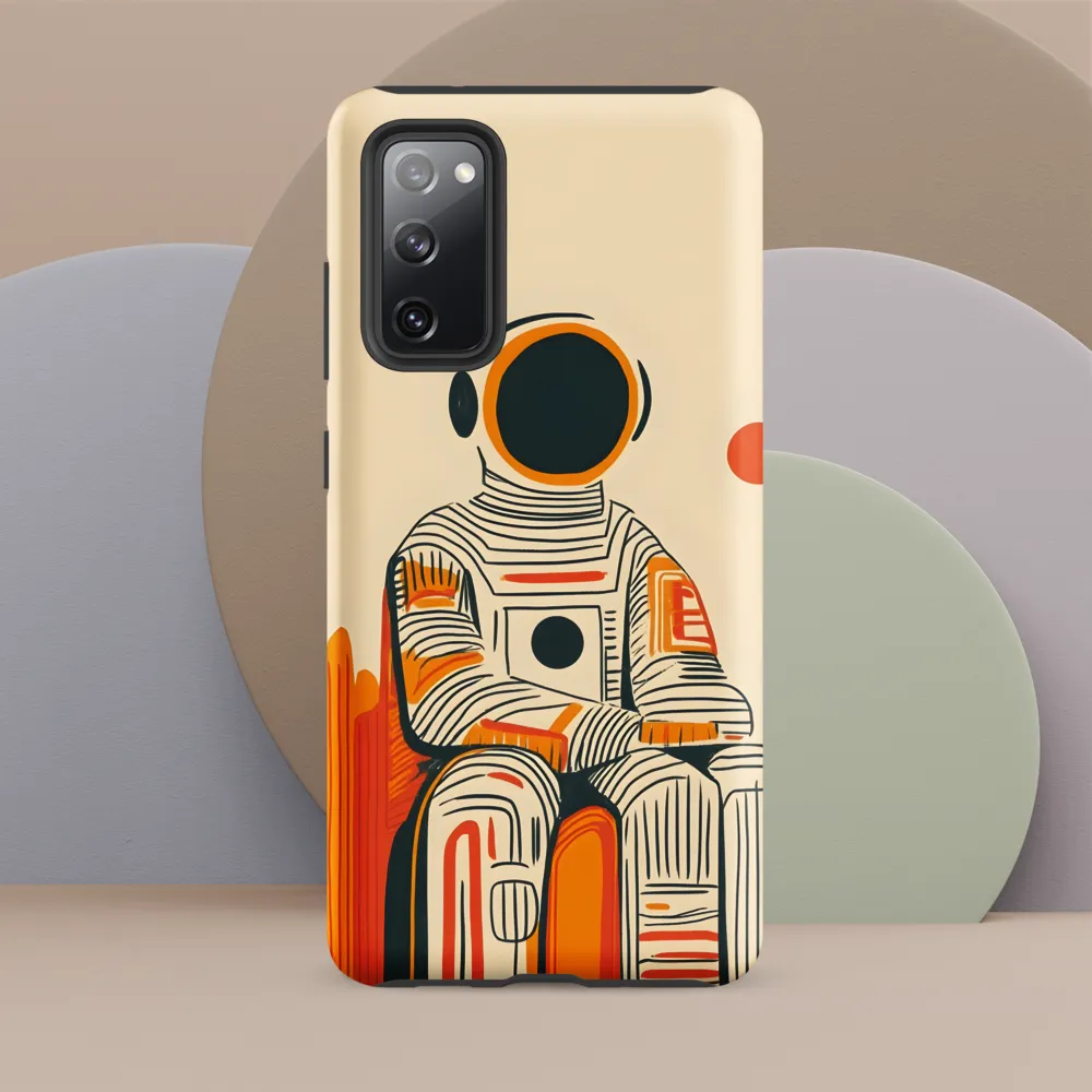 Contemplation of the Stars | Phone Case |  S20 FE | Tough Case | Matte