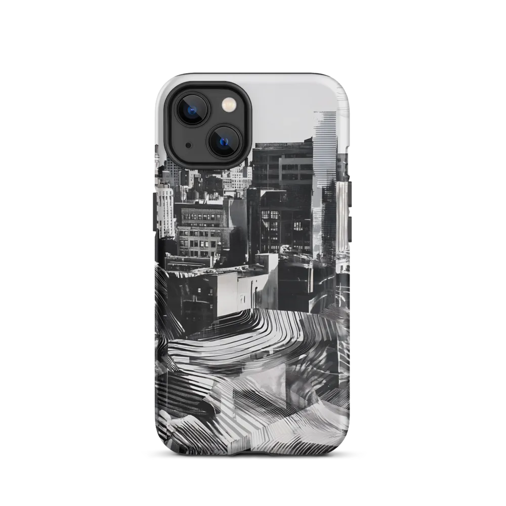 Urban Rhythm in Black and White | Phone Case |  13 | Tough Case | Matte