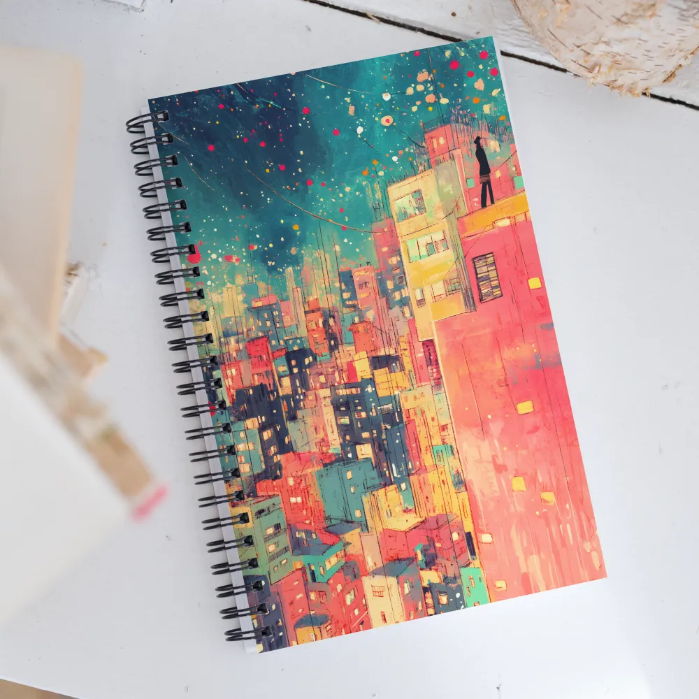 City of Dreams: A Nocturnal Reverie | Spiral Notebook