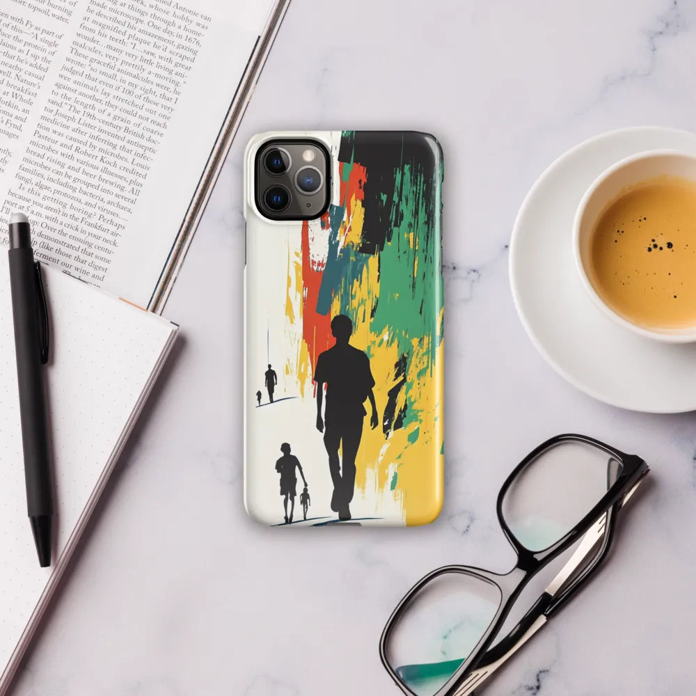 Journey of Silhouettes | Phone Case |  11 Pro Max | Snap Case | Glossy