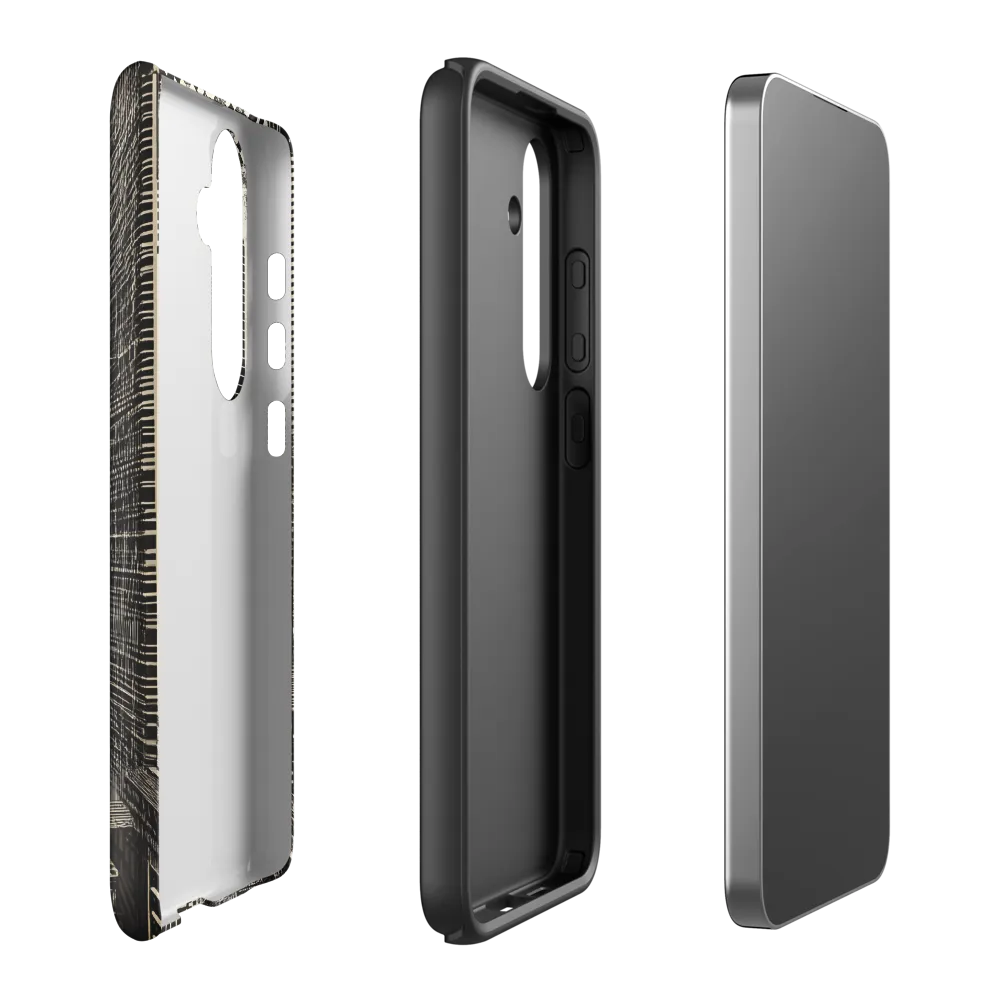 Urban Dreams: A Surreal Cityscape | Phone Case |  S24 Plus | Tough Case | Matte