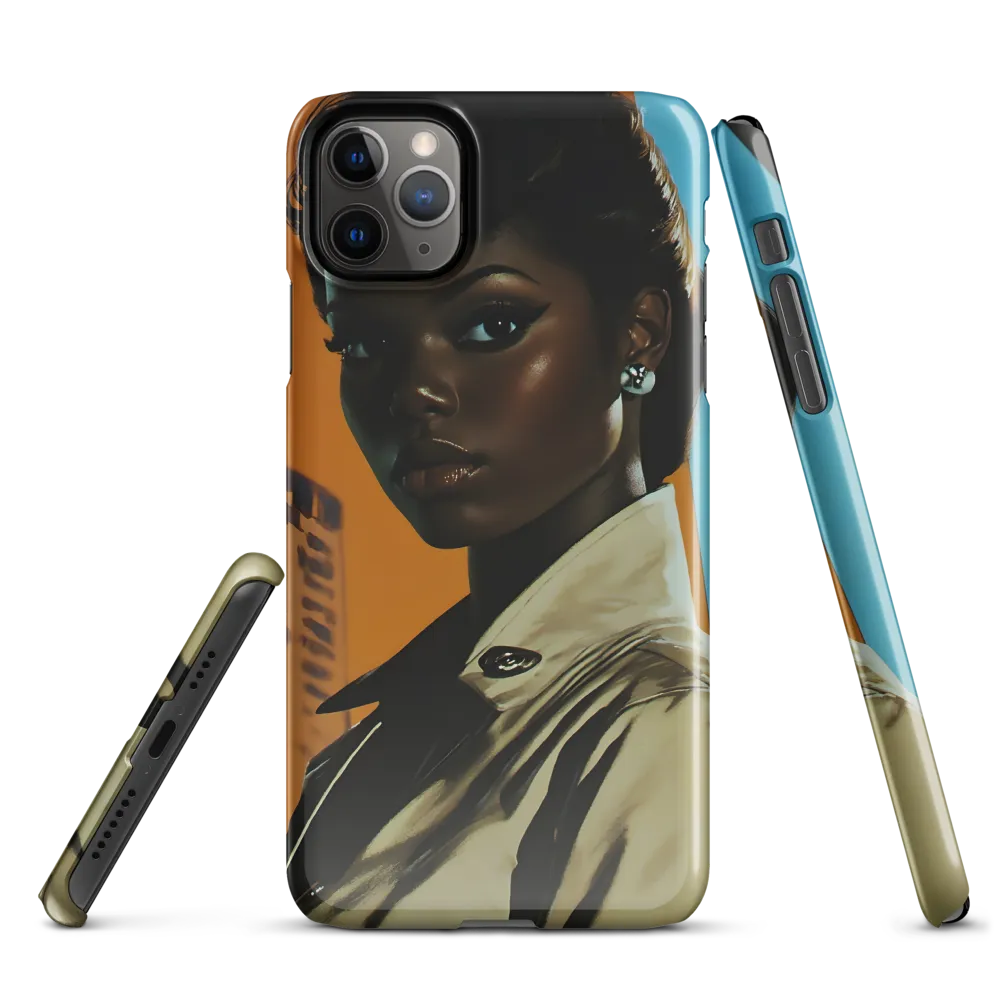 Urban Elegance: A Portrait of Confidence | Phone Case |  11 Pro Max | Snap Case | Glossy