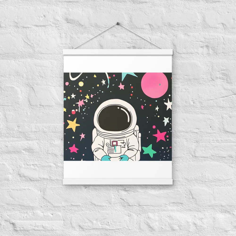 Cosmic Dreamer | Poster With White Wood Hanger | 16″×20″