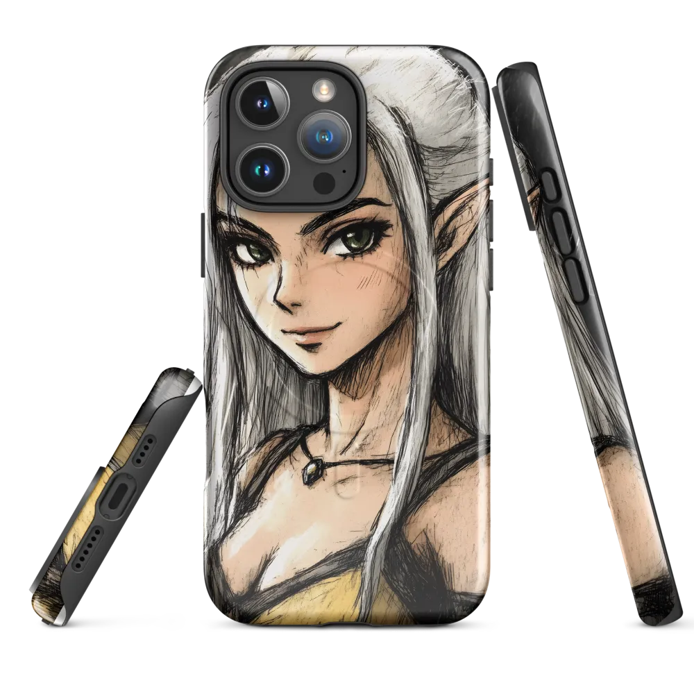 Ethereal Elegance: The Elf's Portrait