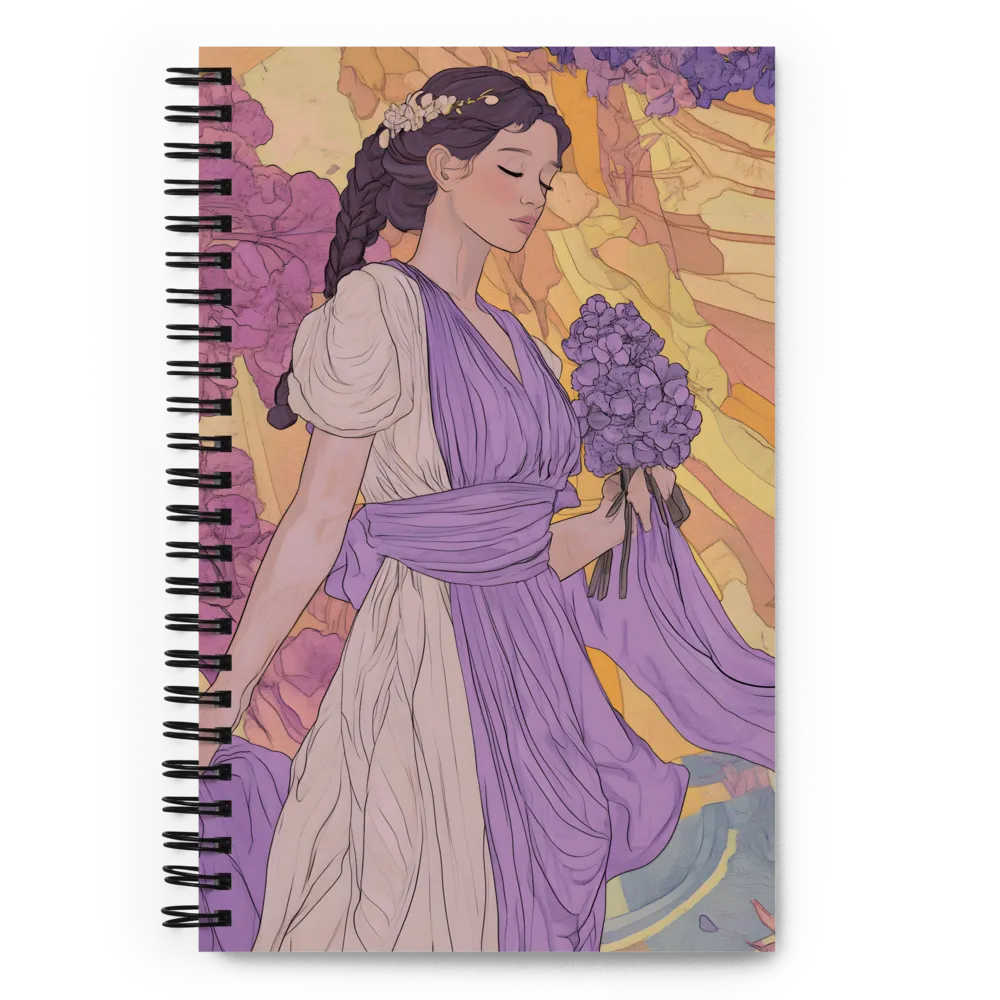 Blooming Elegance | Spiral Notebook