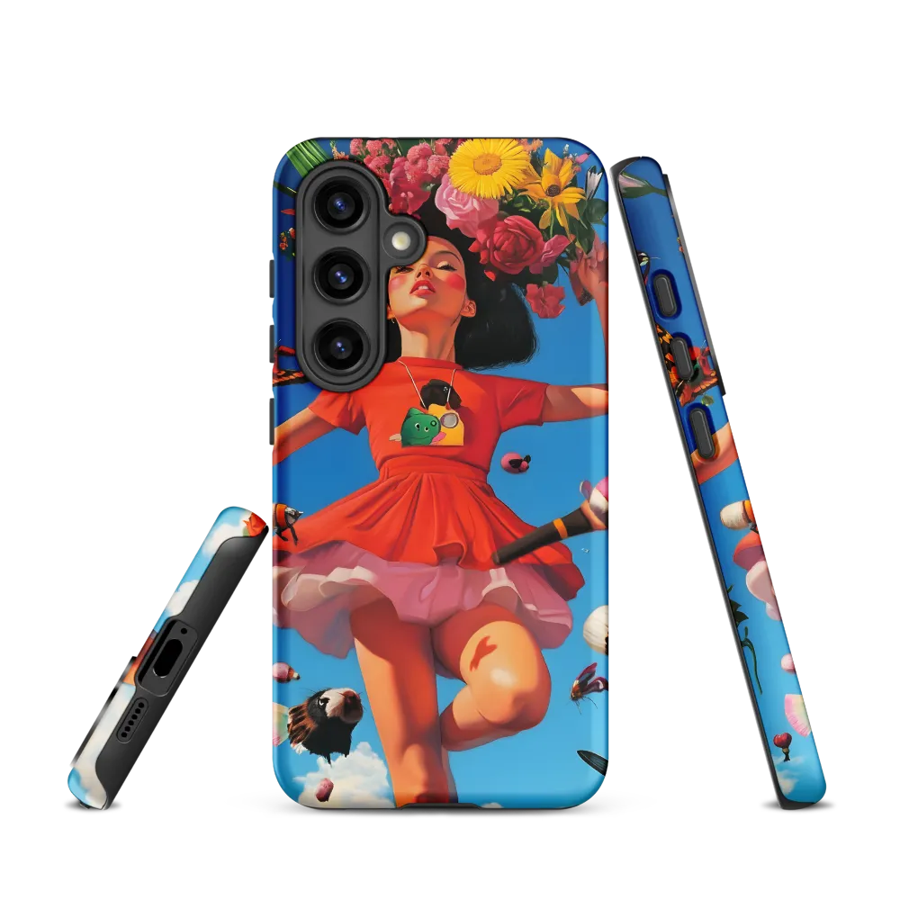 Joyful Whimsy | Phone Case |  S24 | Tough Case | Matte