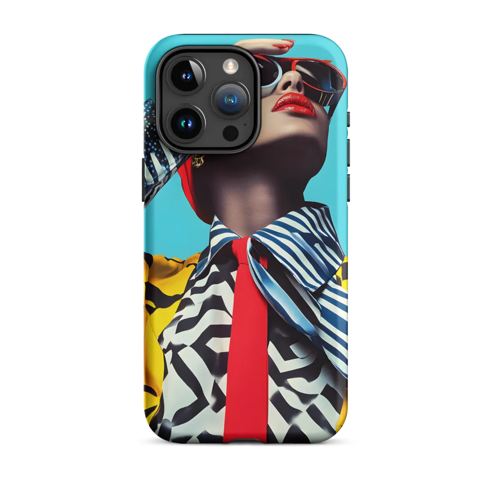 Chic Confidence in Bold Patterns
