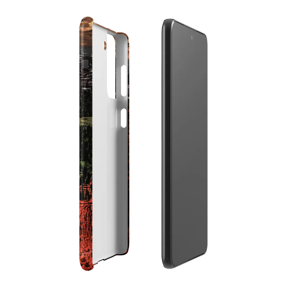 Harmony and Dissonance: A Landscape of Contrasts | Phone Case |  S21 Plus | Snap Case | Matte