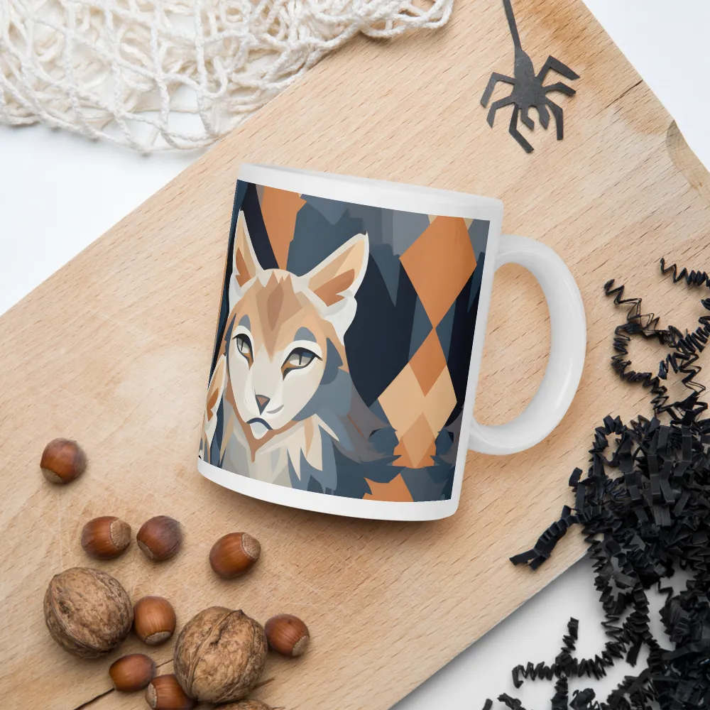 Elegance in Geometry: The Foxes | Mugs | Multiple Sizes & Colors