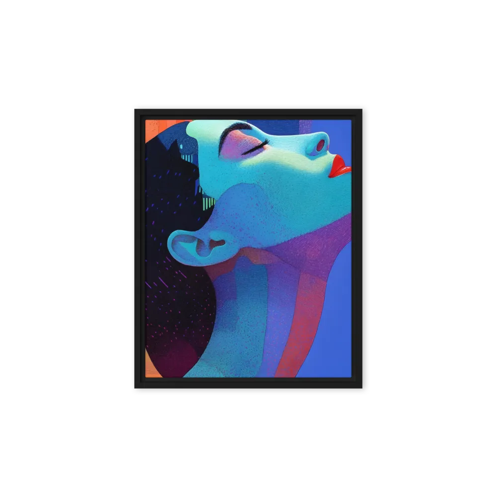 Ethereal Reverie | Canvas with Black Frame | 8″×10″