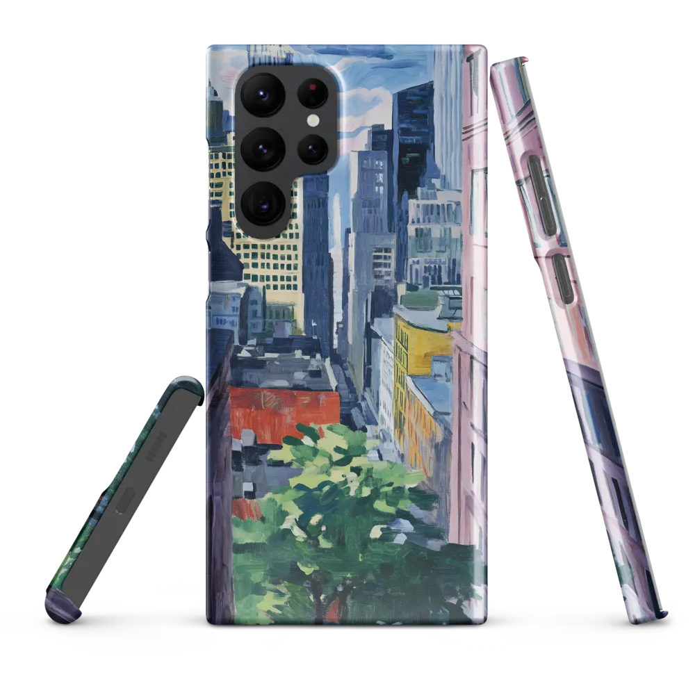 Urban Symphony: A Cityscape in Color