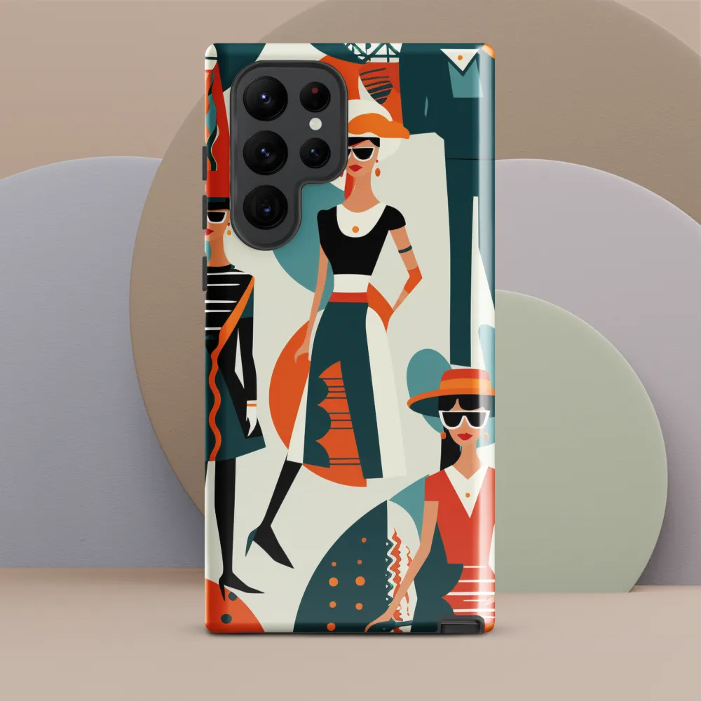 Chic Figures in Pop Art