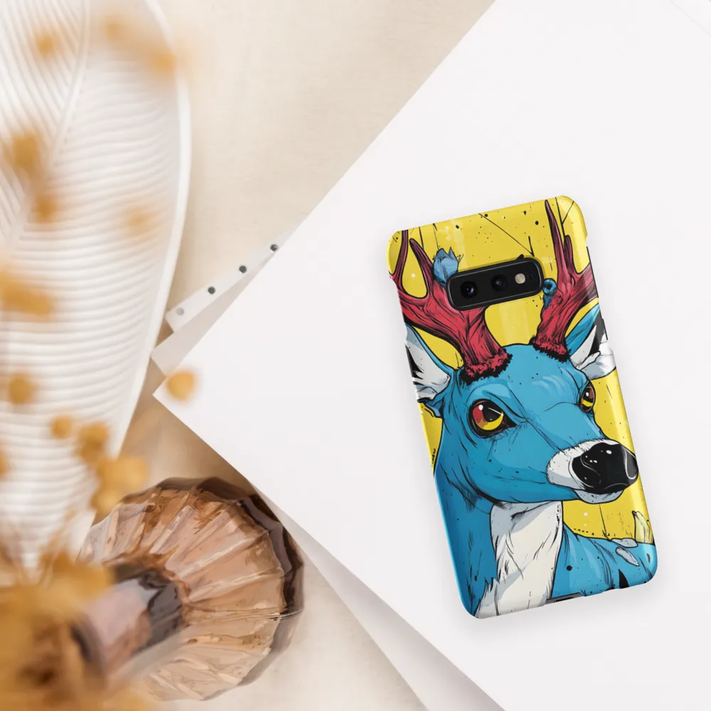 Vivid Antlers: A Modern Take on Nature