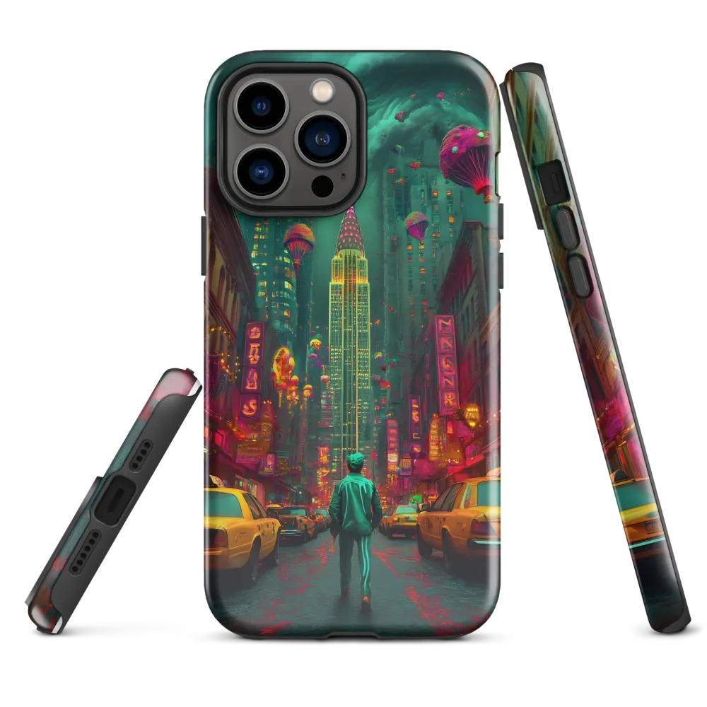 Neon Dreams: A Surreal Urban Journey