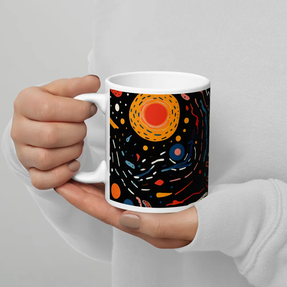 Cosmic Whimsy | Mug with White inside | 11 oz