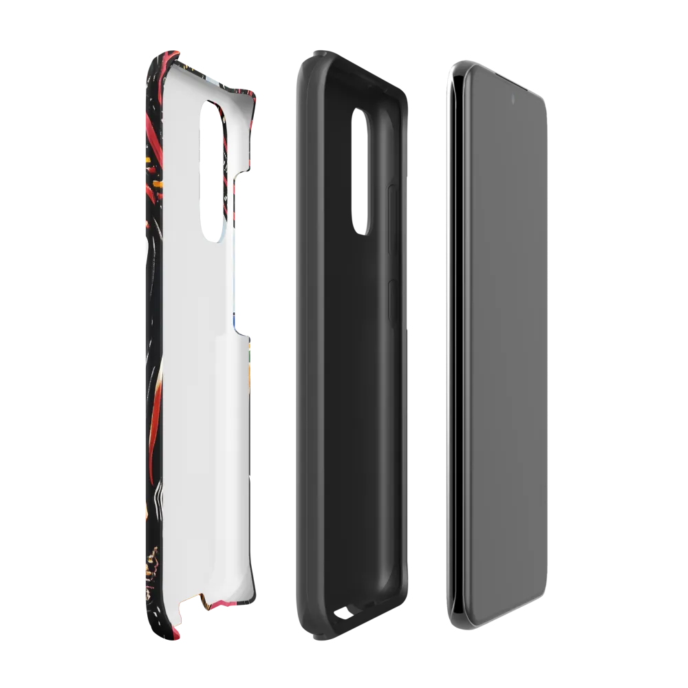 Vibrant Nature's Embrace | Phone Case |  S20 | Tough Case | Matte
