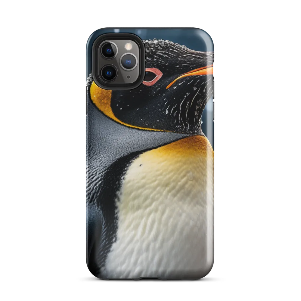 Majesty in the Snow: A Portrait of the Emperor Penguin | Phone Case |  11 Pro Max | Tough Case | Glossy