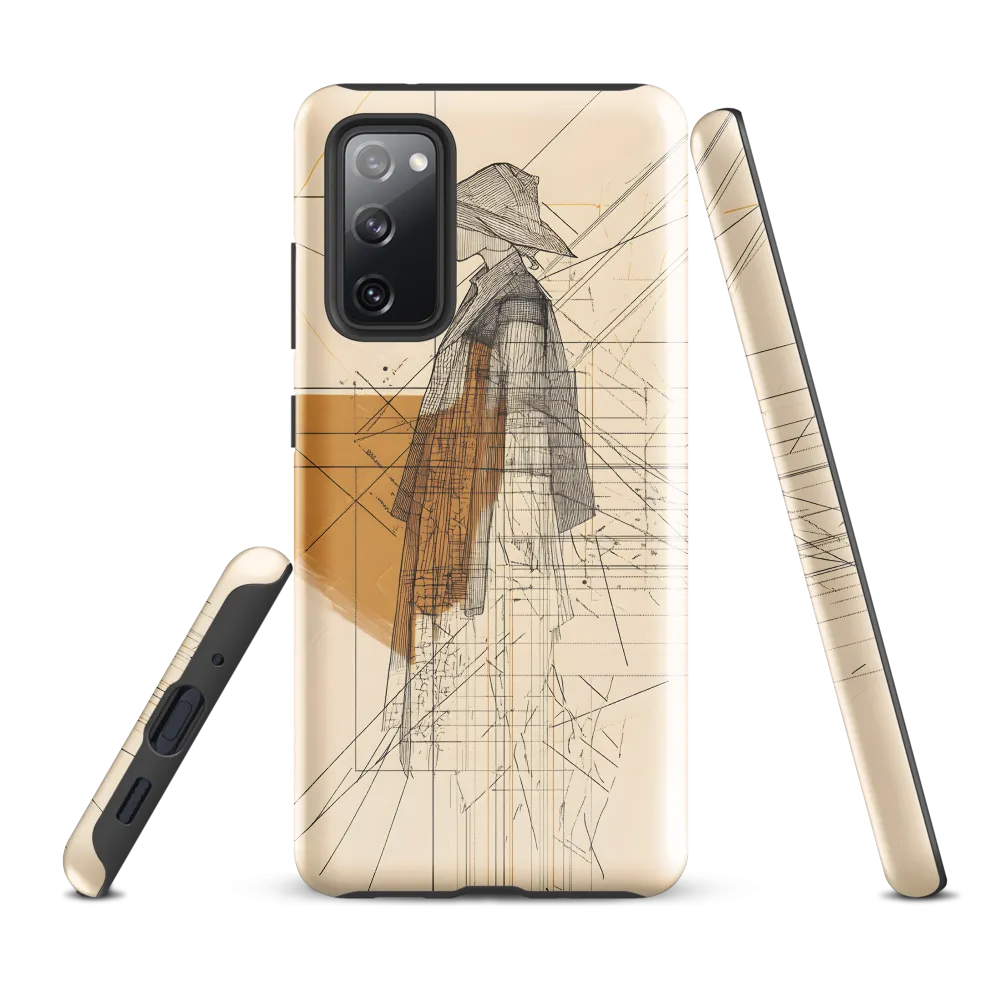 Abstract Profile: A Minimalist Exploration | Phone Case |  S20 FE | Tough Case | Glossy