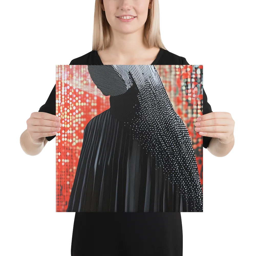 Veil of Modernity | Canvas | 16″×16″