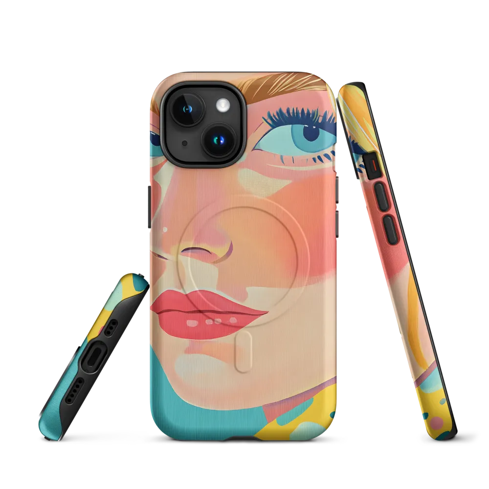 Vibrant Elegance: A Pop Art Portrait