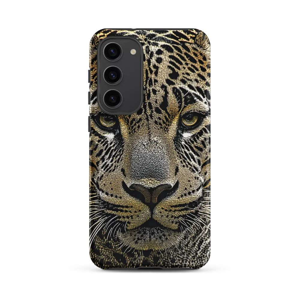 The Majestic Gaze: Portrait of a Leopard