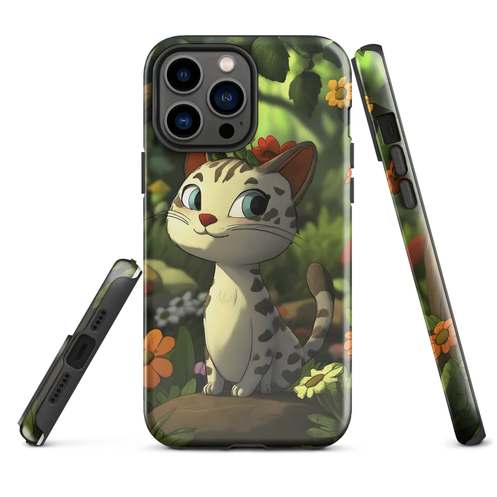 Whimsical Forest Cat