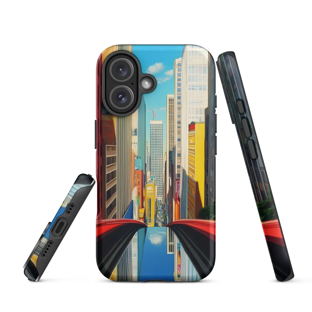 Urban Symphony: A Hyperrealistic Perspective | Phone Case