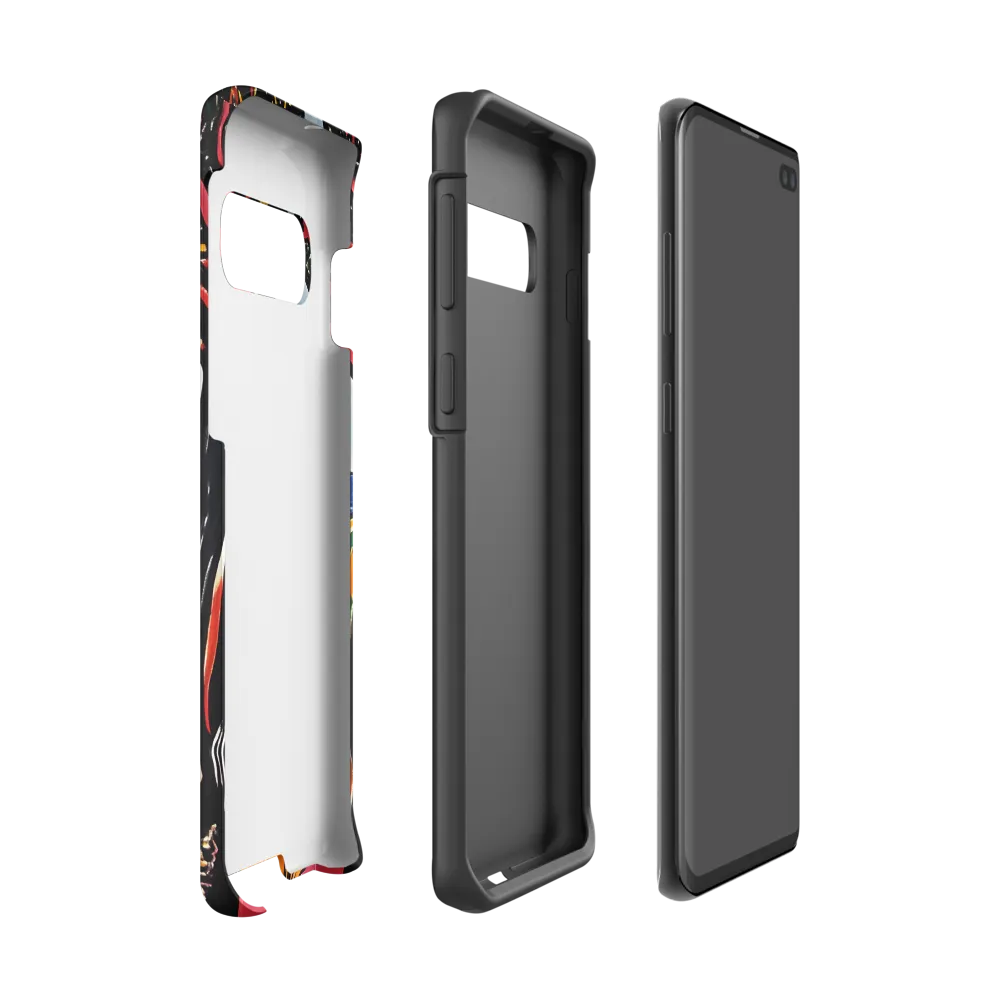 Vibrant Nature's Embrace | Phone Case |  S10 | Tough Case | Matte