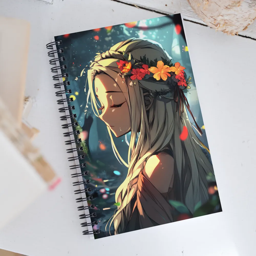 Whispers of the Enchanted Forest | Spiral Notebook