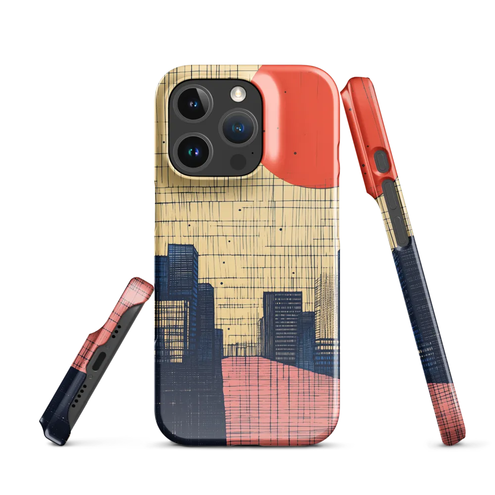 Urban Echoes: A Minimalist Cityscape