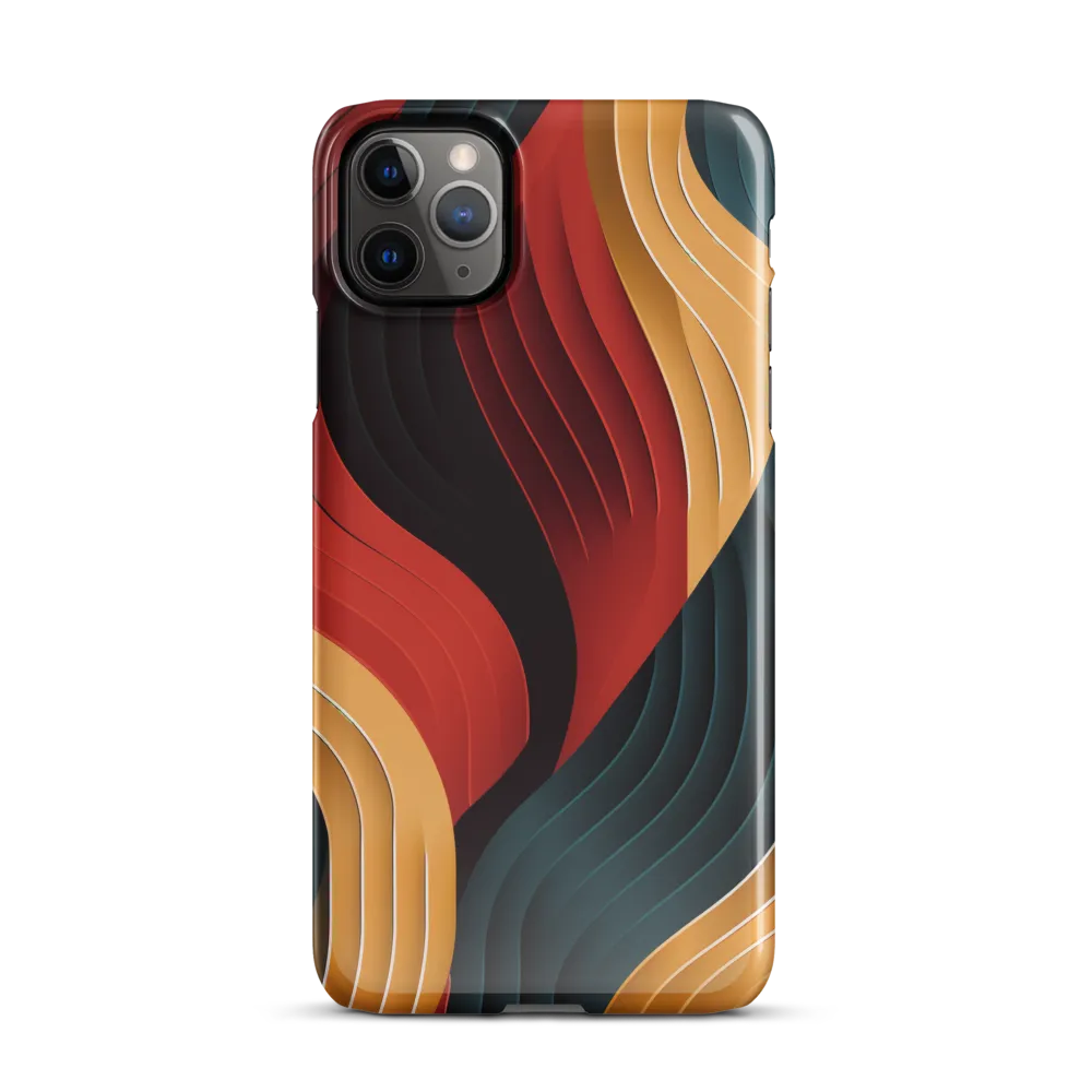 Dynamic Waves of Color | Phone Case |  11 Pro Max | Snap Case | Glossy