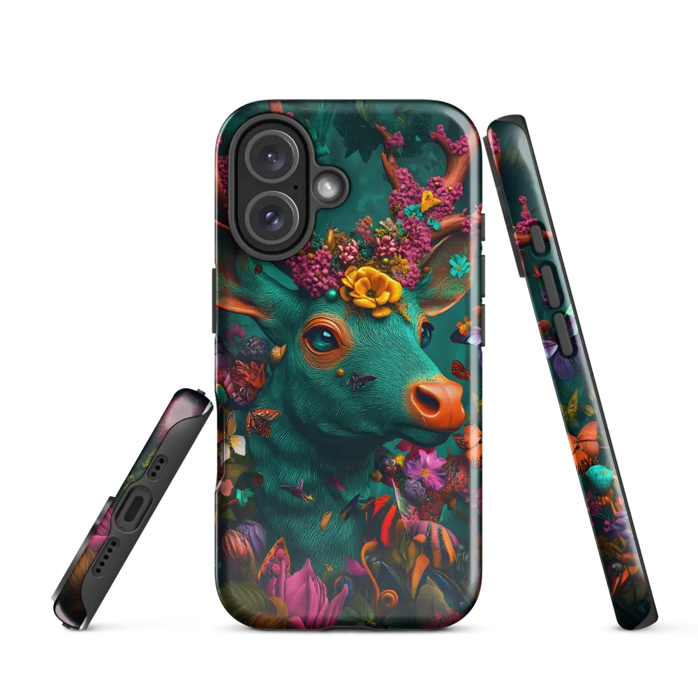 Whimsical Blossoms of the Enchanted Forest | Phone Case |  16 | Tough Case | Glossy
