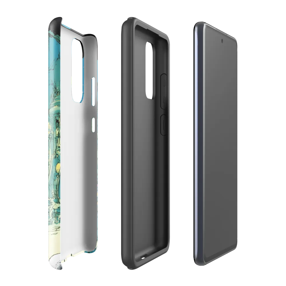 Mysteries Beyond the Abyss | Phone Case |  S20 FE | Tough Case | Glossy