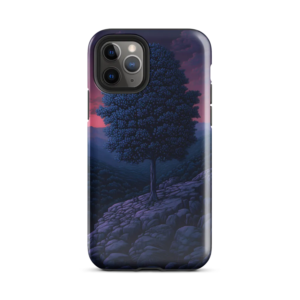 Solitary Sentinel: A Tree at Dusk