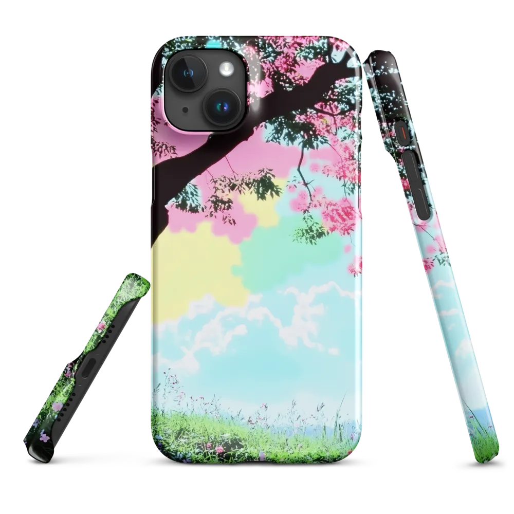 Pastel Dreams: A Surreal Tree Landscape