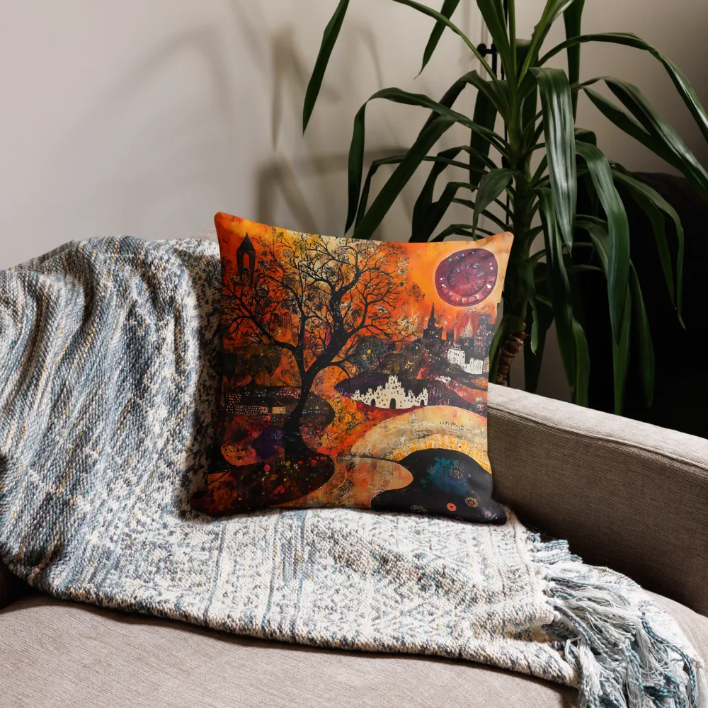 Whispers of an Enchanted Evening | Pillow | 18″×18″