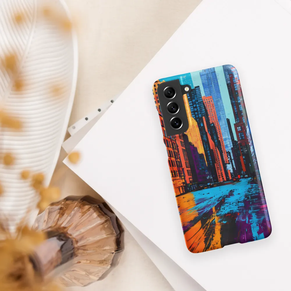 Vibrant Urban Horizons | Phone Case |  S21 FE | Snap Case | Matte