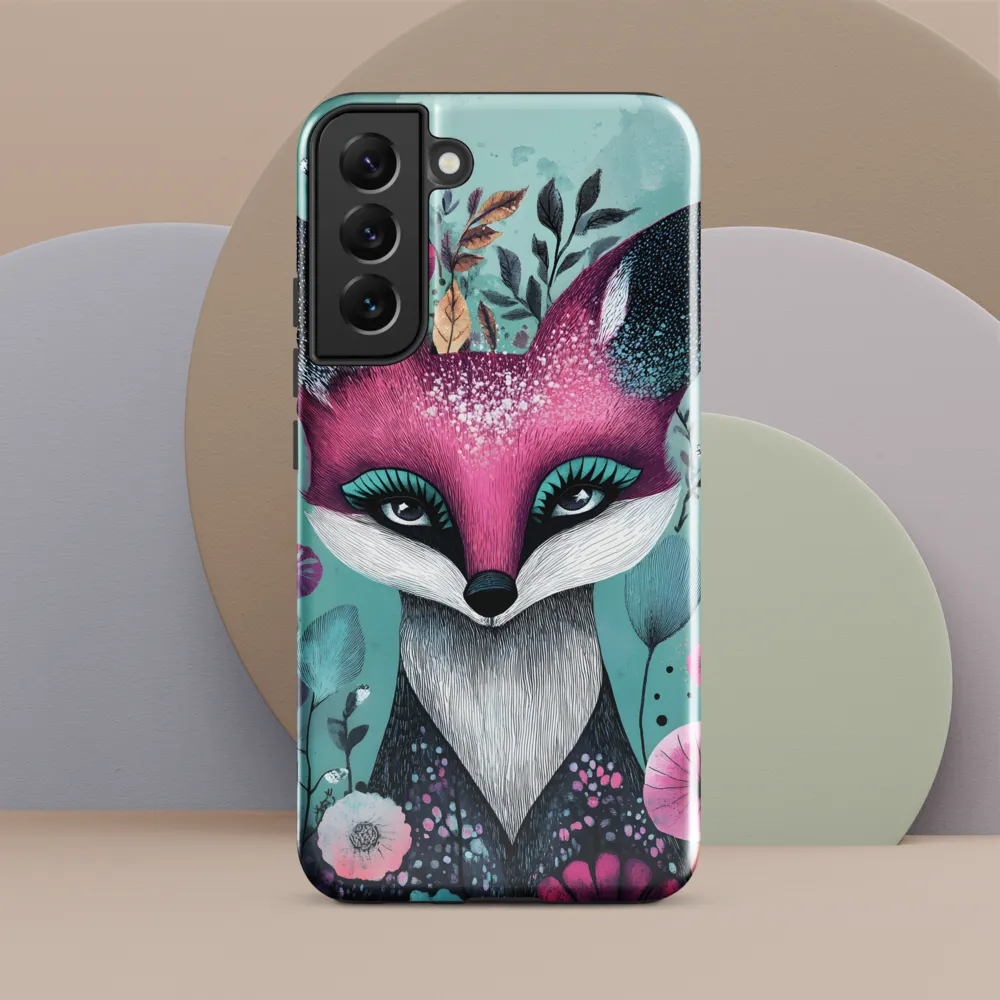 Whimsical Fox Among Blossoms | Phone Case |  S22 Plus | Tough Case | Glossy