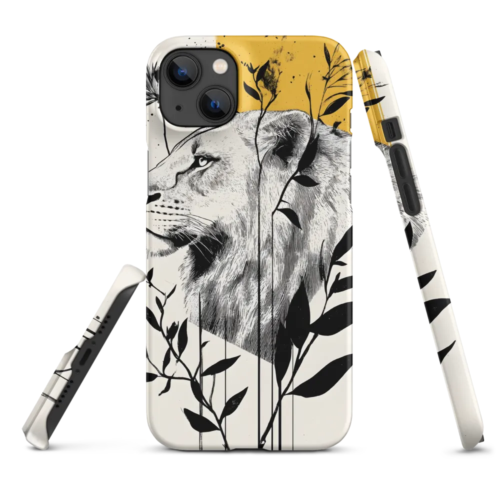 Regal Serenity: The Lion and Flora