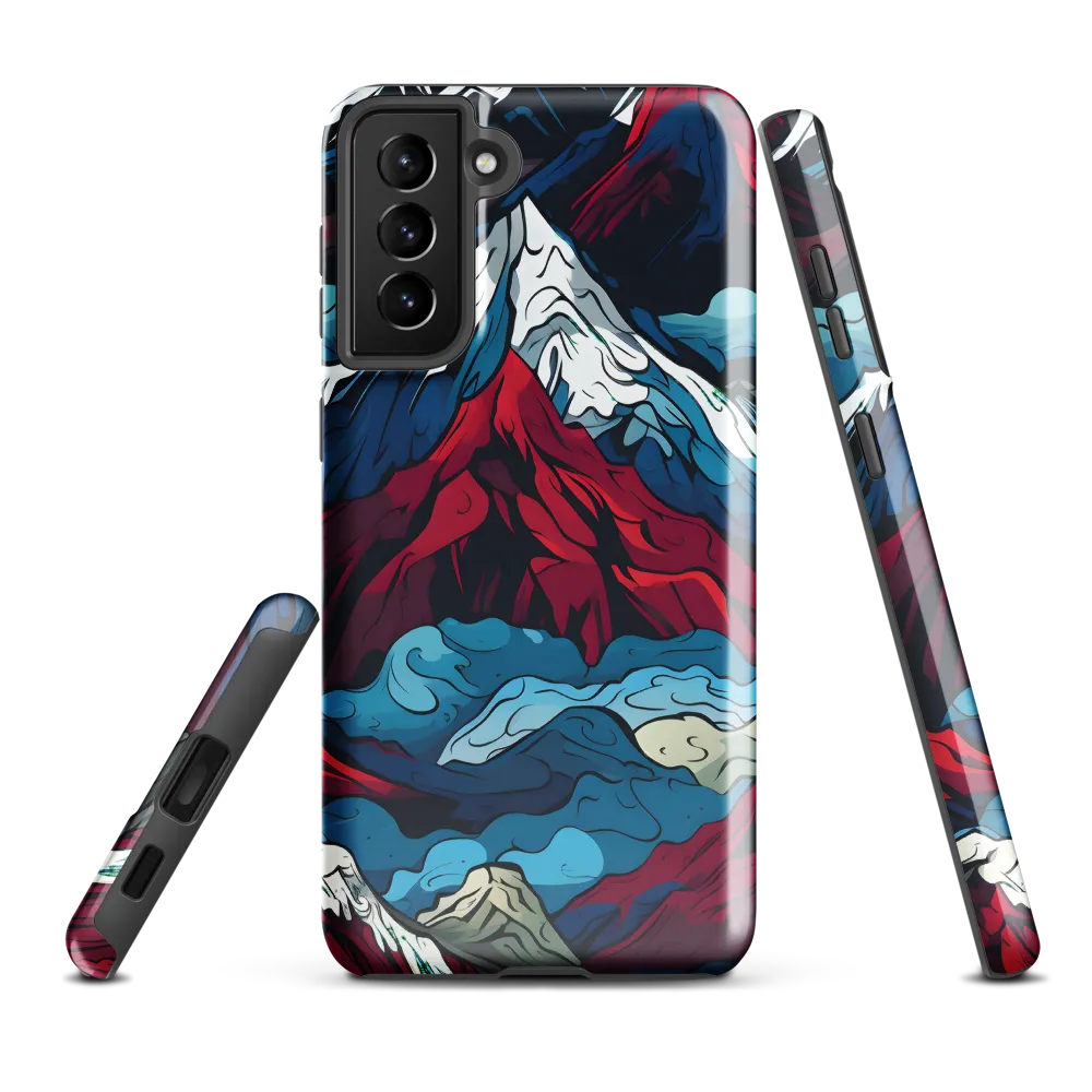 Mountain Majesty: An Abstract Voyage